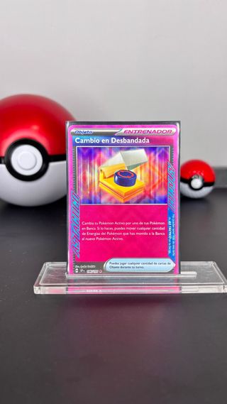 Carta Pokémon Cambio en Desbandada 186/191