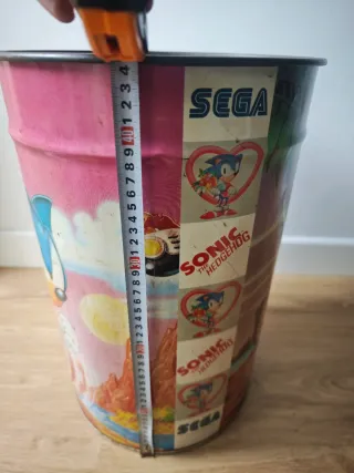 Papelera Sonic Sega 1991