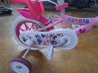 Bicicleta infantil rosa Minnie Mouse