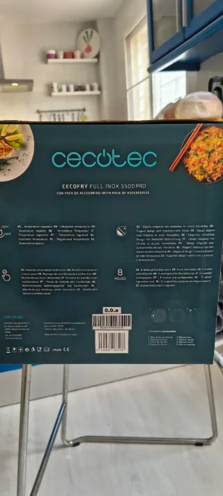 Cecotec Cecofry Full Inox 5000 Pro