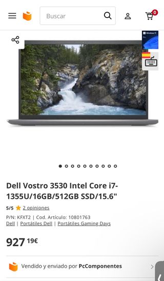 Dell Vostro 3530 i7-1355U 16GB RAM 512GB SSD 15.6