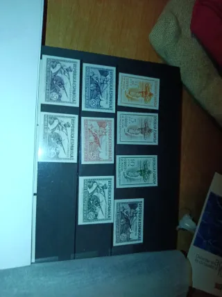 Sellos Homenaje al Ejército 1938