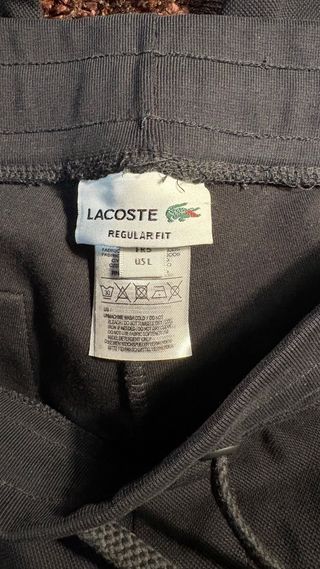 Chandal Lacoste Negro