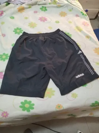 Bañador Adidas Hombre Gris
