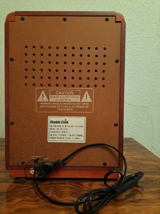 Radio CD Retro Madera