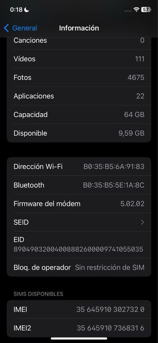 iPhone XR 64GB Blanco