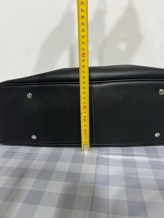 Borsa grande Roberto Pepe nera vera pelle