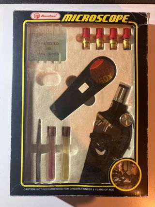 Antiguo Microscopio Hunter