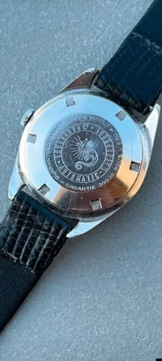 Orologio Eberhard Ladyscaf 300 Skin Diver Vintage Anni '70