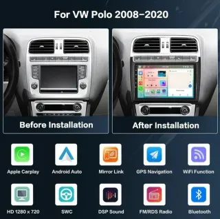 Pantalla Android VW Polo 2008-2020