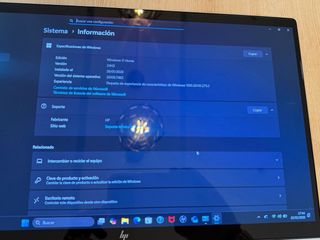 HP Envy x360 i7 2en1 Táctil Plata