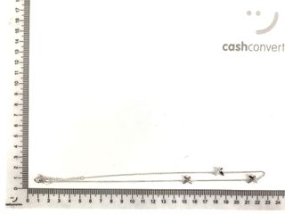 collar plata 925mm con piedra con circonita 21cm