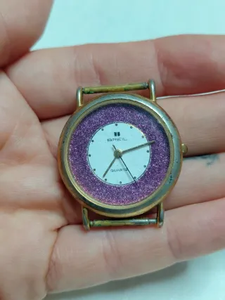 Quadrante Orologio Breil Oro e Viola
