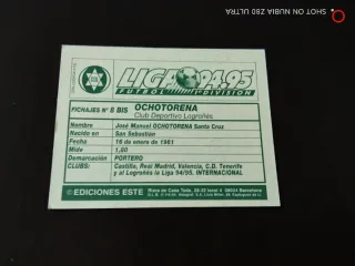 Este 94/95 COLOCAS difíciles, muy nuevos