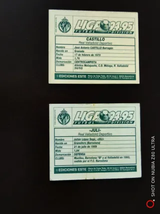 Este 94/95 COLOCAS difíciles, muy nuevos