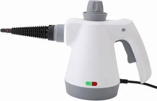 Limpiador a Vapor Blanco y Gris