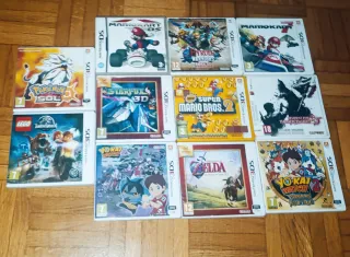 Lote de 11 Juegos Nintendo 3DS