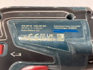 taladro a bateria bosch gtb 18v-45