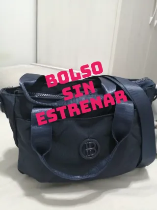 BOLSO AZUL SIN ESTRENAR.
