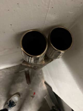 Tramos Finales Escape Doble Sin Silenciador