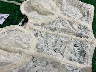 Conjunto blazer y top encaje