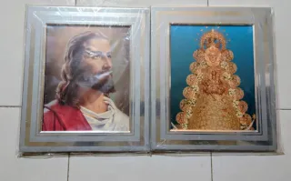 Lote 12 Marcos Vintage Grandes Vidrio/Metal nuevos