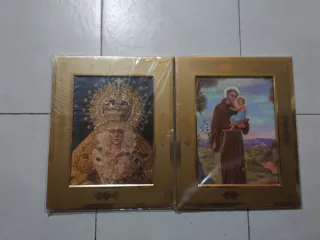 Lote 12 Marcos Vintage Grandes Vidrio/Metal nuevos