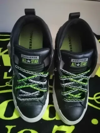 Sapatilhas Converse All Star black leather