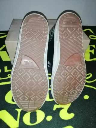 Sapatilhas Converse All Star black leather