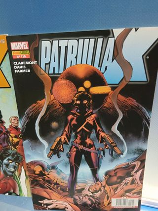 PATRULLA X 4 números, del nº 114 al 117 marvel, panini