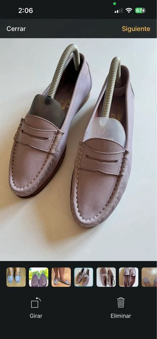 Mocasines Zapatos Castellanos piel bailarina