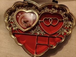 Portagioie musicale a forma di cuore