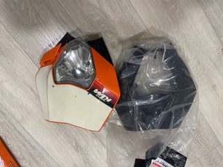 Kit Plásticos KTM Six Days Blanco