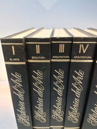 ENCICLOPEDIA. Historia del Arte. 8 Tomos. Biblioteca Cultural Carroggio.