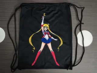 Mochila Sailor Moon Negra