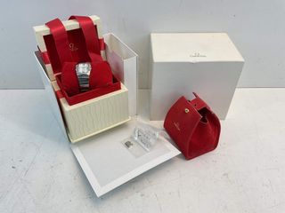 reloj pulsera señora omega constellation quadrella