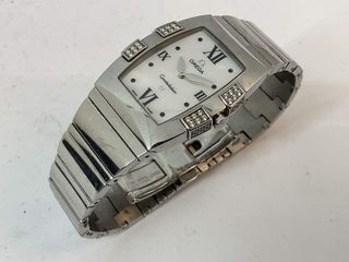 reloj pulsera señora omega constellation quadrella