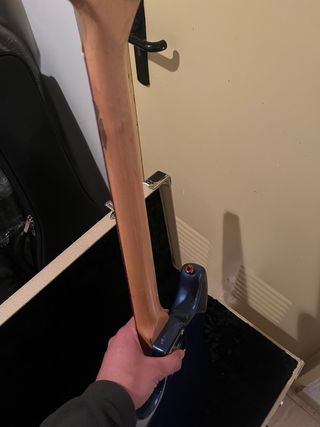 Guitarra Fender Musicmaster 1977 Azul