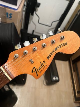 Guitarra Fender Musicmaster 1977 Azul