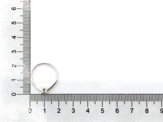 sello oro 18k con piedra con diamante