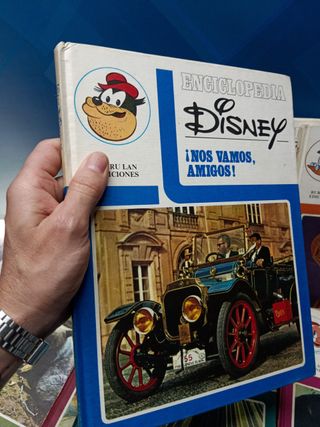 ENCICLOPEDIA DISNEY, BURU LAN, 1973. casi Completa, 10 tomos de 15