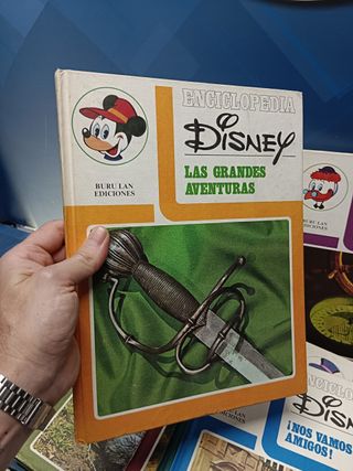 ENCICLOPEDIA DISNEY, BURU LAN, 1973. casi Completa, 10 tomos de 15