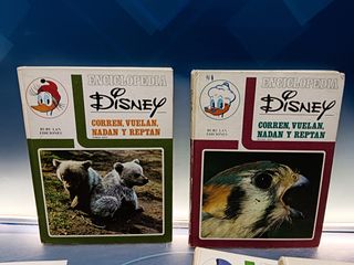ENCICLOPEDIA DISNEY, BURU LAN, 1973. casi Completa, 10 tomos de 15