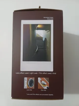 Fujifilm Instax Mini Evo Cámara Marrón