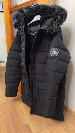 Chaquetón polar Supply & Demand negro