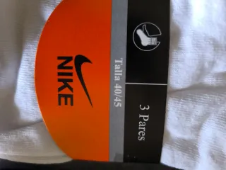 Calcetines Nike Tobilleros Talla 40-45 (6Pares)