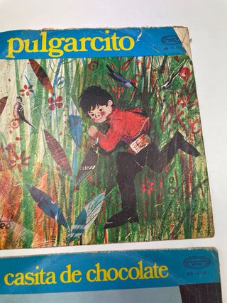 Lote 7 Discos Vinilo Infantiles Cuentos Clásicos