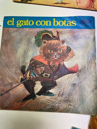 Lote 7 Discos Vinilo Infantiles Cuentos Clásicos