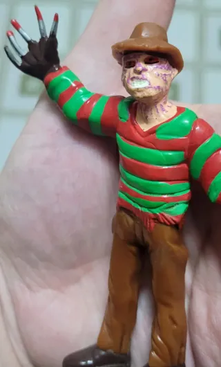 9cm 1992 Vintage PVC Freddy Krueger