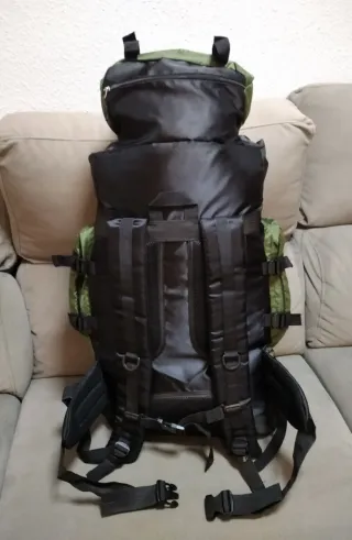 Mochila Gran Capacidad 90+10L Senderismo Camping